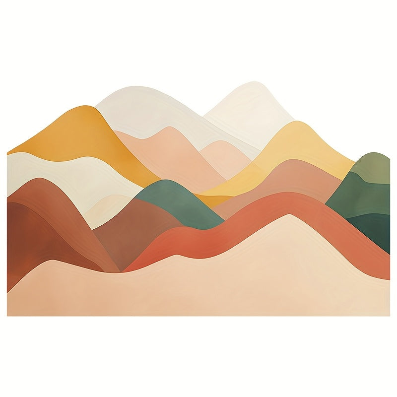 Innovative Wavy Patterns, Vibrant Abstract Aesthetics, Crucial for Interior Decor - Give Your Walls a Fresh Appearance! Acquire This Distinctive Art Wall Decal Today And Enhance Your Way of Living!